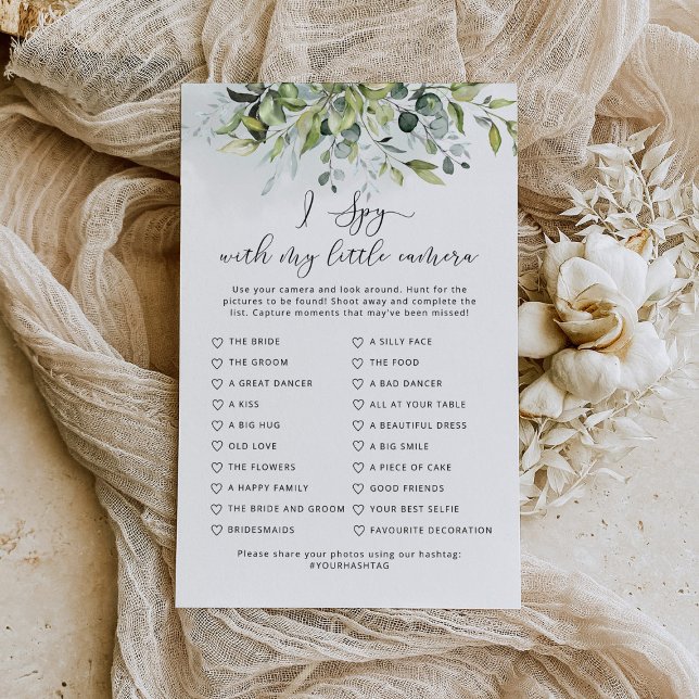 Lámina Eucalyptus espía con mi boda de cámara (Subido por el creador)