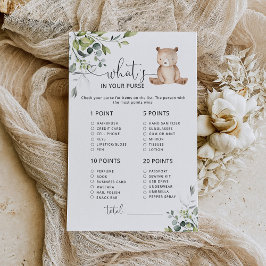 Lámina Eucalyptus oso Whats en tu juego de bolso