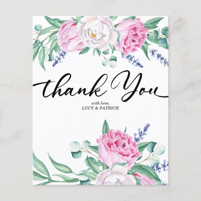 Lámina Eucalyptus Rosa de Rubor de acuarela | Foto Gracia (Anverso)