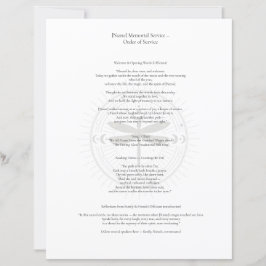 Lámina Eulogía Oficial Pagan Personalizada