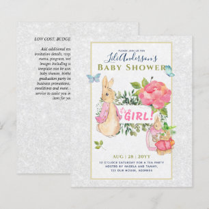 Lámina Evento de Chicas Beatrix Vintage Rabbit Pink Waist