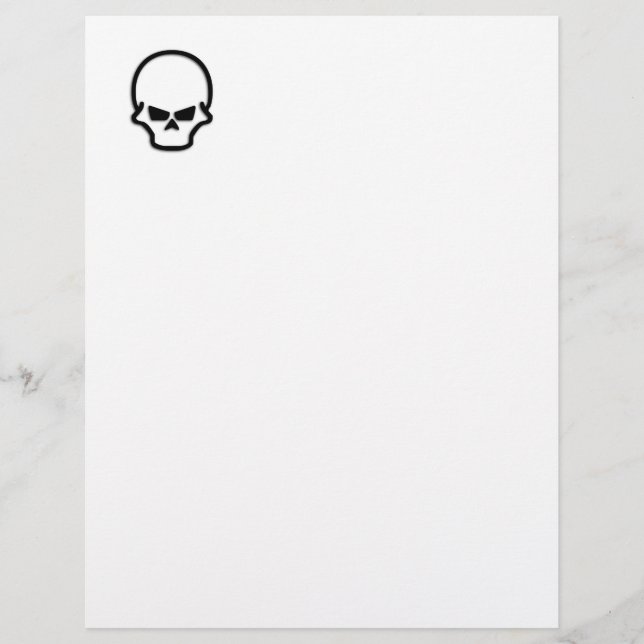 Lámina Evil Skull (Anverso)