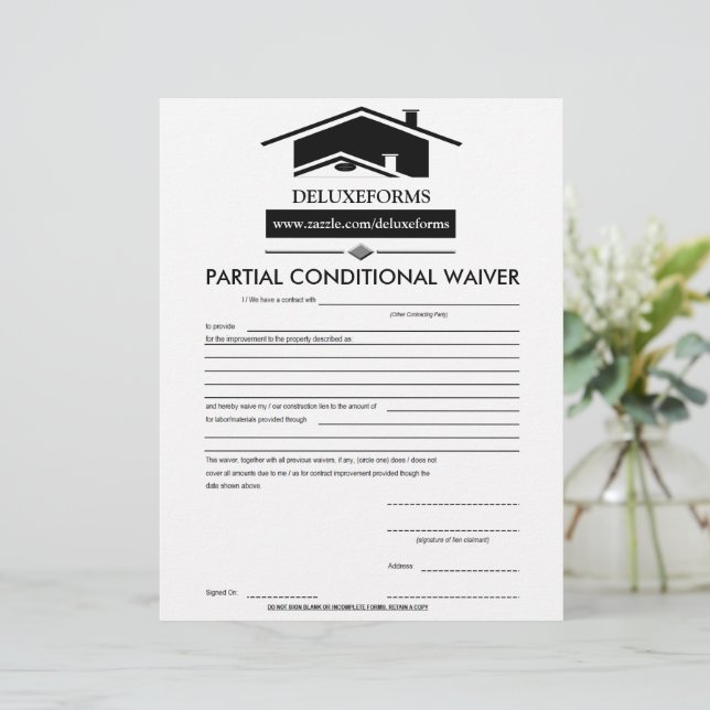 Lámina Exención condicional parcial del techo negro (Anverso de pie)