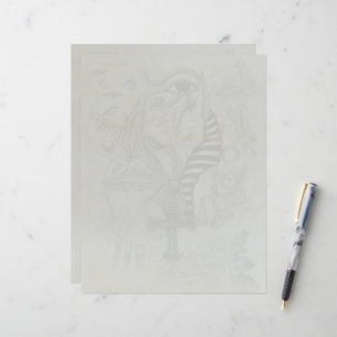 Lámina Extranjeros antiguos, Anubis