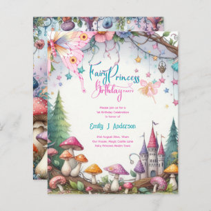 Lámina Fairy Princess Fiesta Magthday Bash