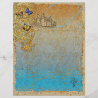Lámina Fairy Tale Castle Stationery Letterhead