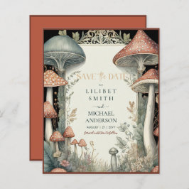 Lámina Fairycore Salve la fecha Terracota Woodland