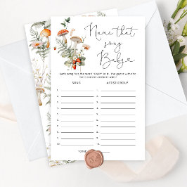 Lámina Fall champihroom Nombre esa canción bebé juego de 