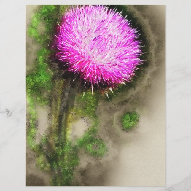 Lámina Falln Thistle Magic (Anverso)