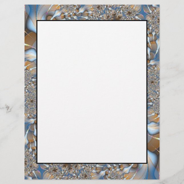 Lámina fantasía azul (Anverso)