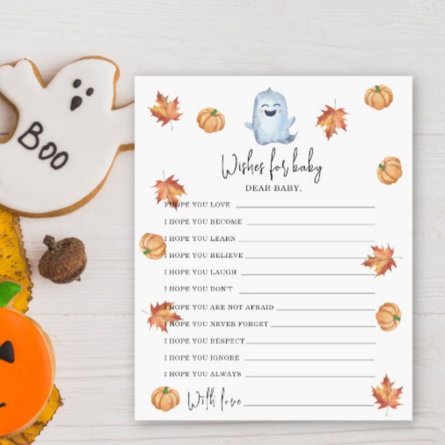 Lámina Fantasma lindo - deseos de bebé (Subido por el creador)