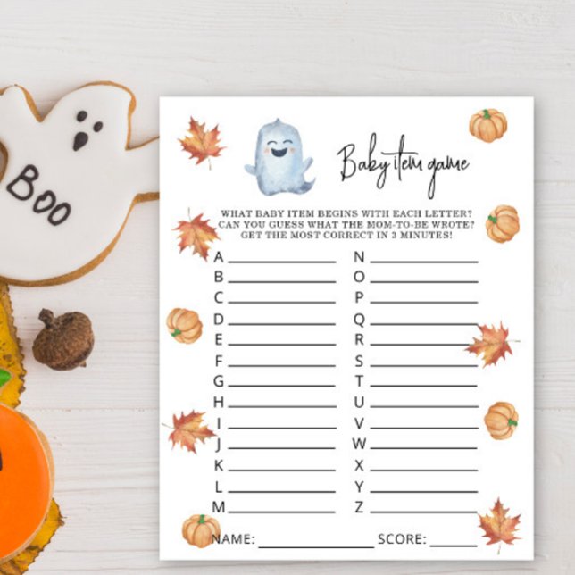 Lámina Fantasma lindo - juego de artículos para bebés. Ju (Subido por el creador)