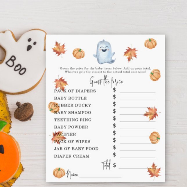 Lámina Fantasma lindo - Juegos Fiestas | Juego de adivina (Subido por el creador)