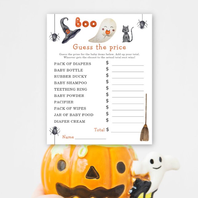 Lámina Fantasma lindo - Juegos Fiestas | Juego de adivina (Subido por el creador)