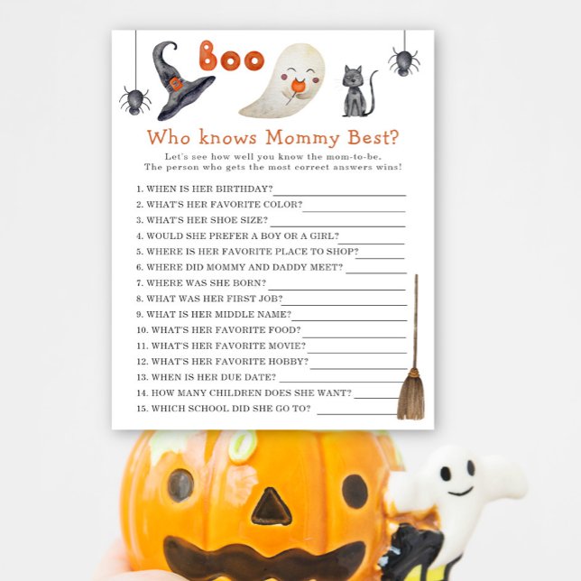 Lámina Fantasma lindo - Quién conoce mejor a mamá (Subido por el creador)