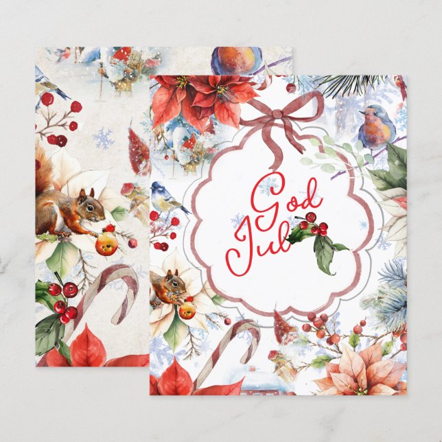 Lámina Färglös julfoto-dekorativ fyllning kudde (Anverso / Reverso)