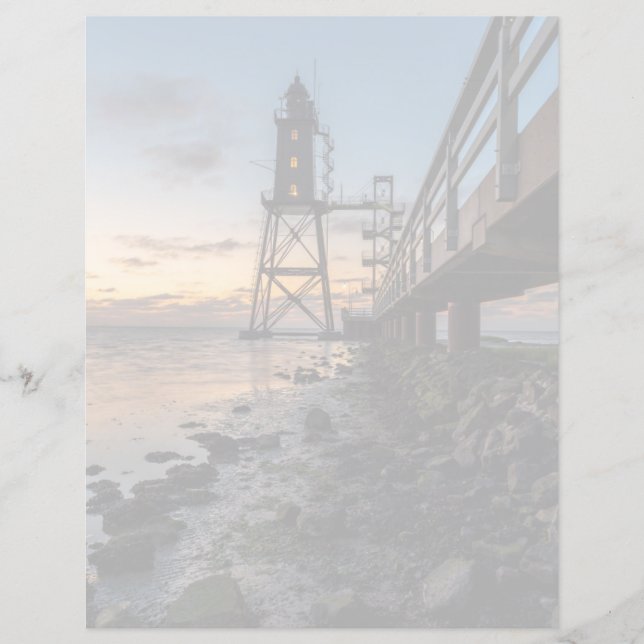 Lámina Faros | Eversand-Oberfeue Alemania (Anverso)