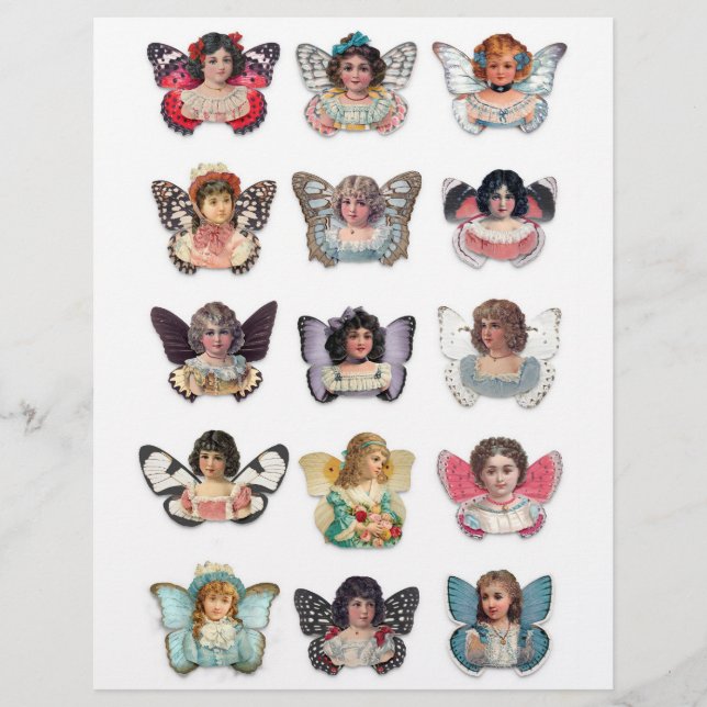 Lámina Fe de la época victoriana genuina (no IA) (Anverso)