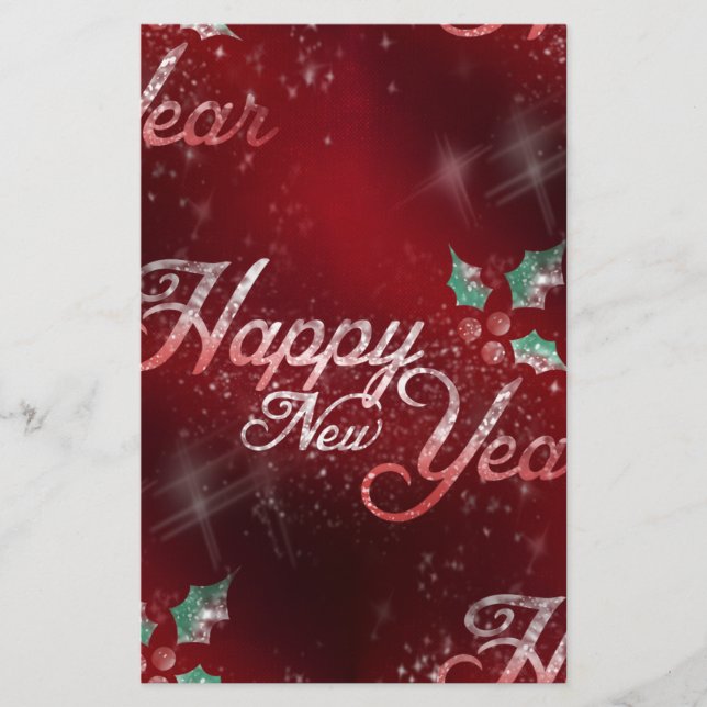 Lámina feliz año nuevo (Anverso)