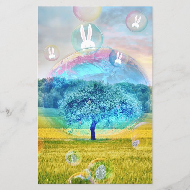 Lámina Feliz Conejo de Pascua (Anverso)