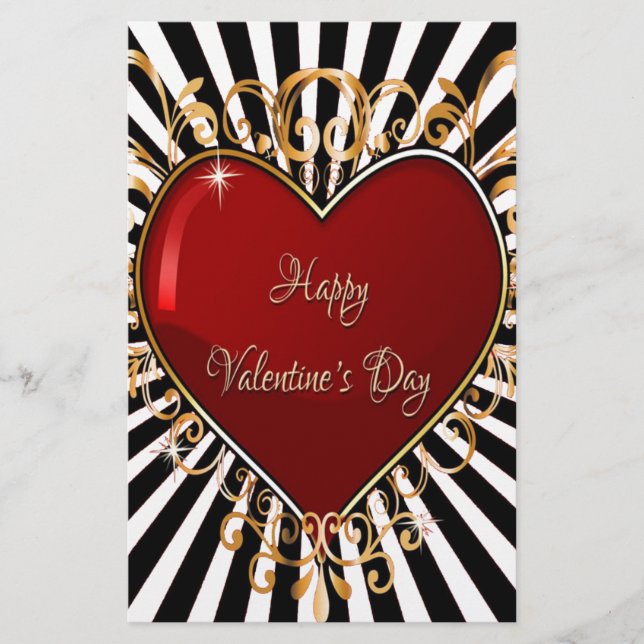 Lámina Feliz Día de San Valentín (Anverso)