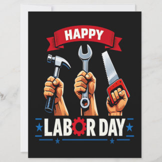 Lámina Feliz día del trabajo
