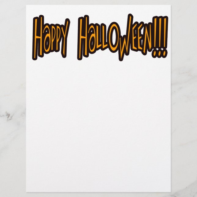 Lámina Feliz Halloween (Anverso)