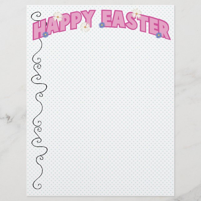 Lámina Feliz Pascua (Anverso)