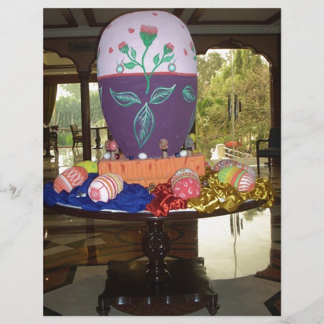 Lámina Feliz Pascua (Anverso)