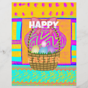 Lámina Feliz Pascua: Quédate Bendecida como siempre