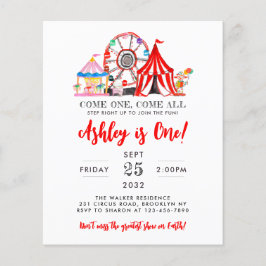 Lámina Feria del Círculo de Carnaval de Presupuestos Feri