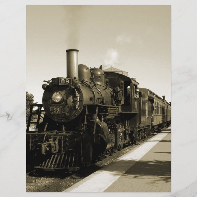 Lámina Ferrocarril histórico (Anverso)