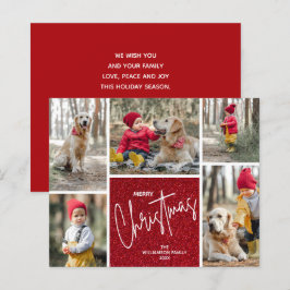 Lámina Ferry Christmas Budget Red Holiday Cards