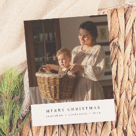 Lámina Festividad navideña minimalista