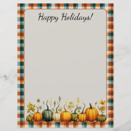 Lámina Fiesta de calabaza perfecto Caída de Acción de Gra