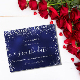 Lámina Fiesta de cumpleaños de presupuesto fecha de salva