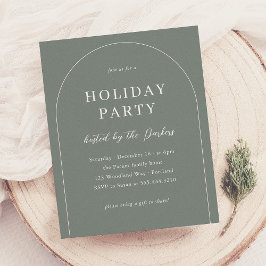 Lámina Fiesta de feriado para Navidades del Arco Moderno