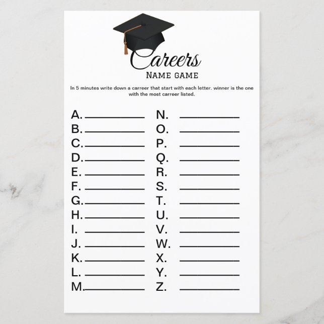 Lámina Fiesta de graduación del partido de graduación (Anverso)