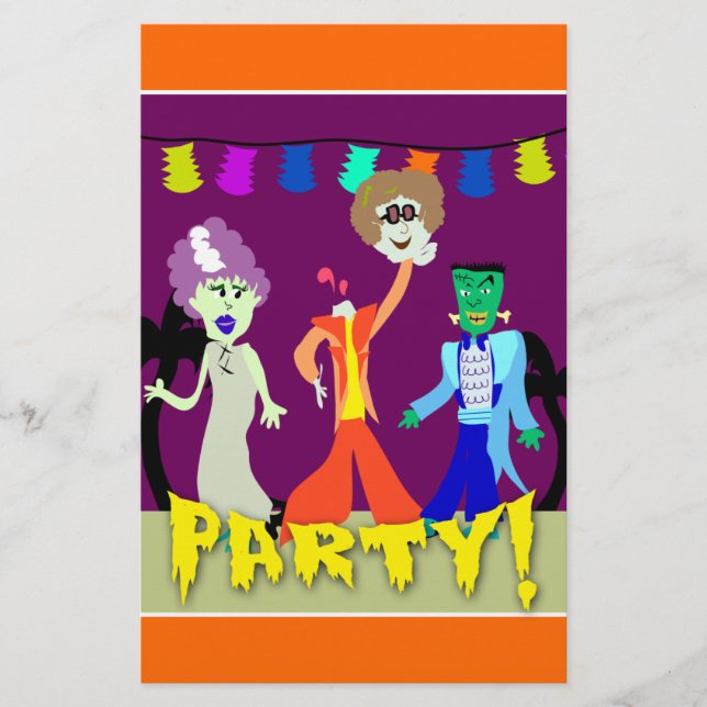 Lámina ¡Fiesta de Halloween! (Anverso)
