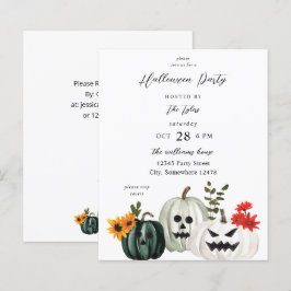 Lámina Fiesta de Halloween del Pumpkin Trick or Treat con