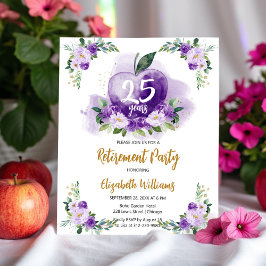 Lámina Fiesta de Jubilación de Profesores Florales de App