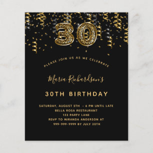 Lámina Fiesta de Leopardo de oro negro de 30 años de pres