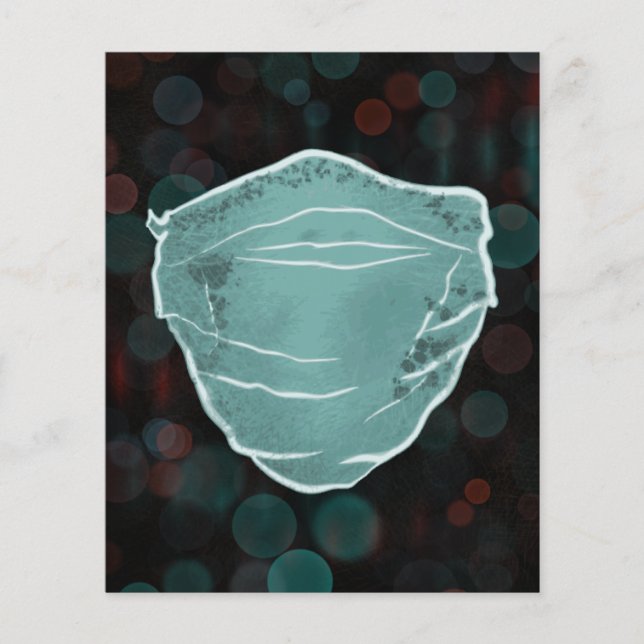 Lámina fiesta de máscara facial (Anverso)