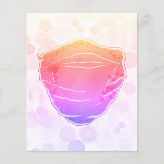 Lámina fiesta de máscara facial (Anverso)