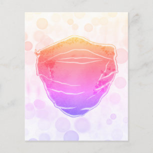 Lámina fiesta de máscara facial