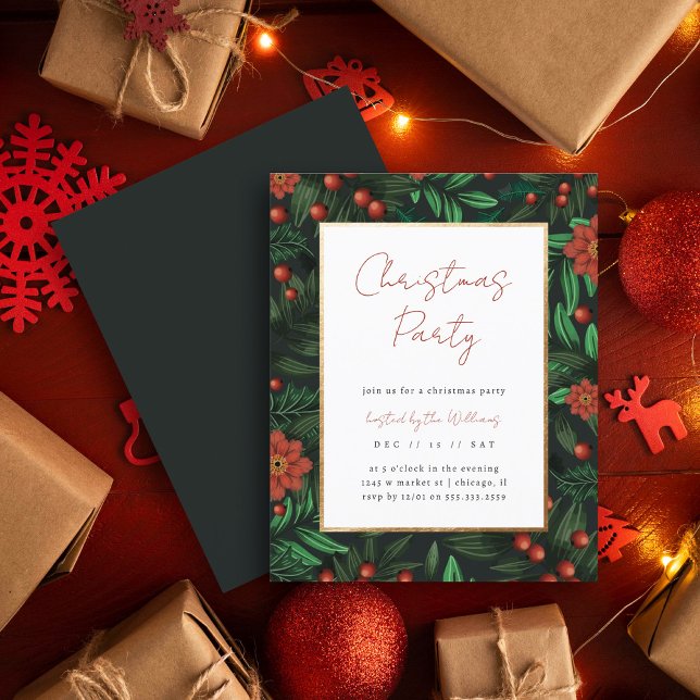 Lámina Fiesta de Navidades de follaje de Budget Holly Ber (Subido por el creador)