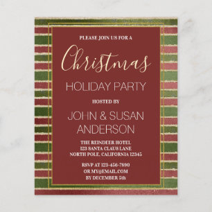 Lámina Fiesta de Navidades del Relieve metalizado dorado