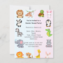 Lámina Fiesta de Revelación de Género