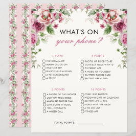 Lámina Fiesta Jardín Qué En Tu Teléfono Juego De Ducha De