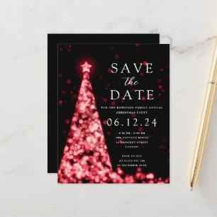 Lámina Fiesta navidades Guardar La Invitación Roja Del Ár